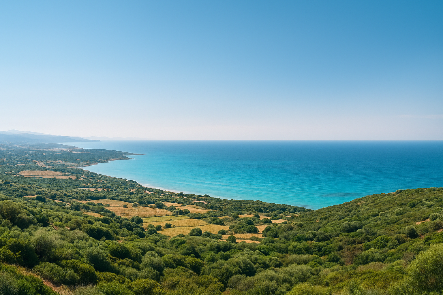Sardinian Coastline